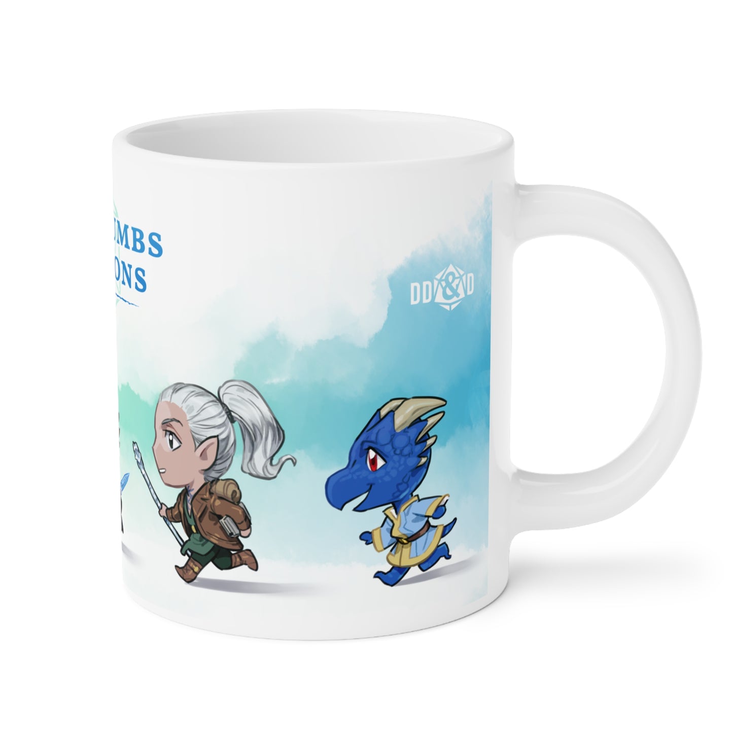 Dumb-Dumbs & Dragons: Chibi Mugs