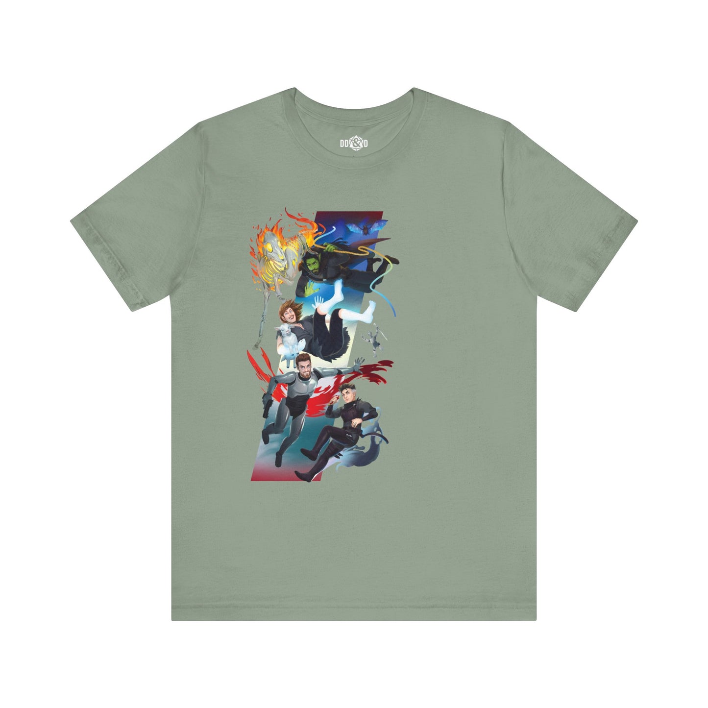 Jesters of Ravenloft: Falling Cast Tee