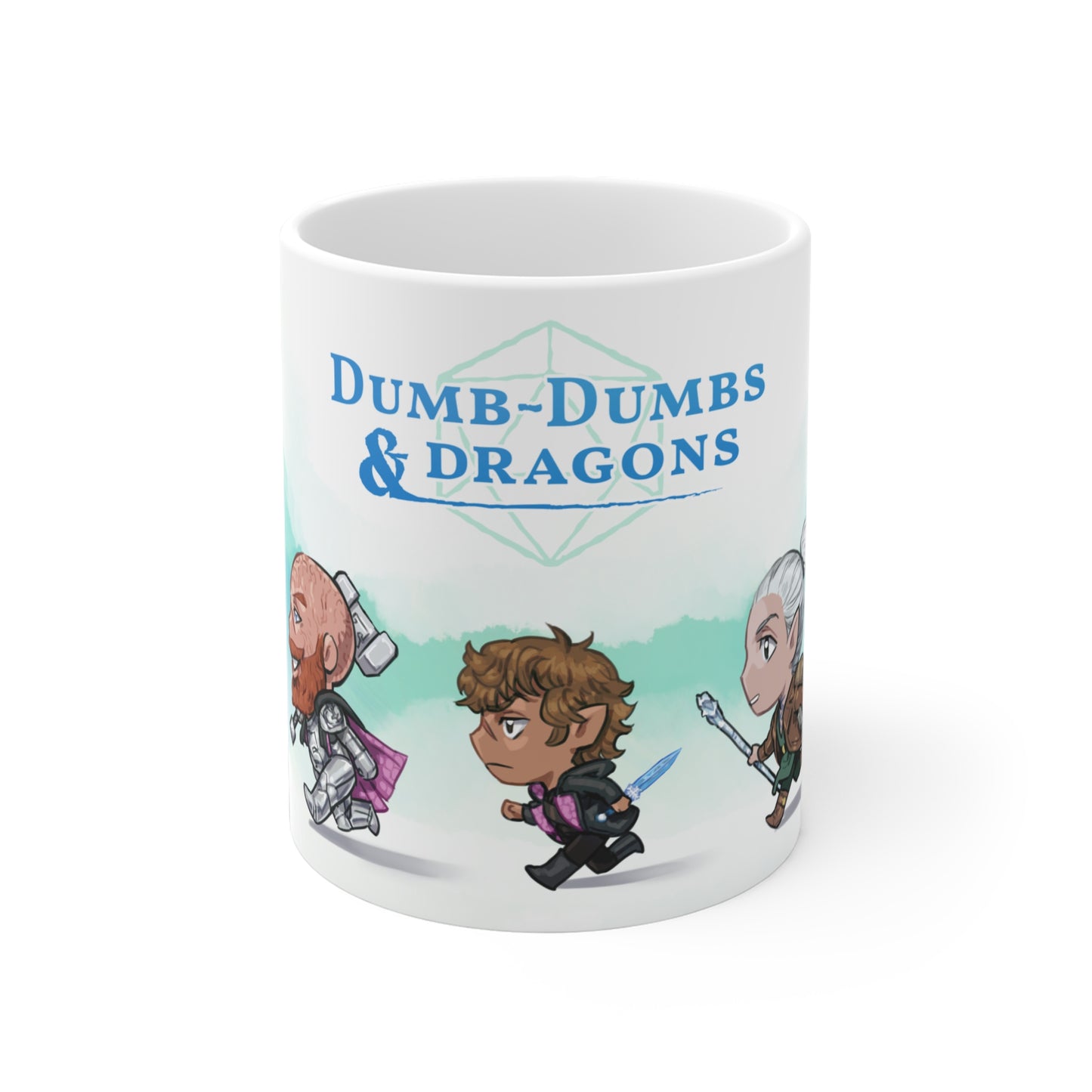 Dumb-Dumbs & Dragons: Chibi Mugs