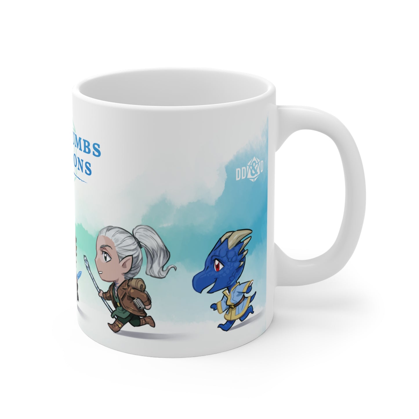 Dumb-Dumbs & Dragons: Chibi Mugs
