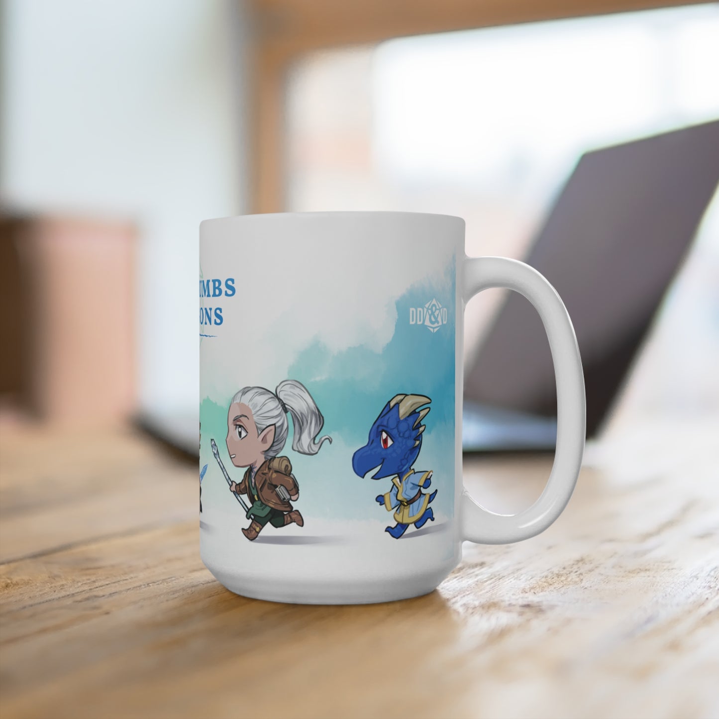 Dumb-Dumbs & Dragons: Chibi Mugs