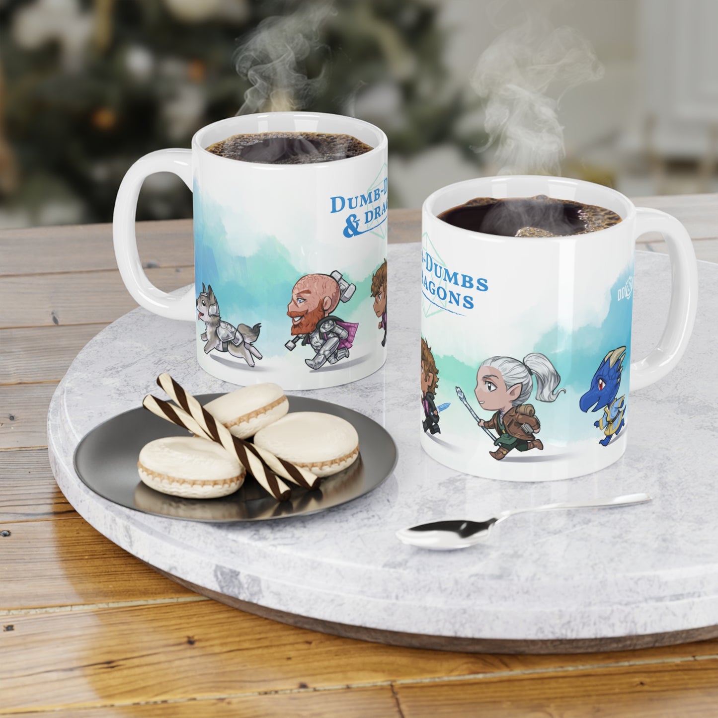 Dumb-Dumbs & Dragons: Chibi Mugs