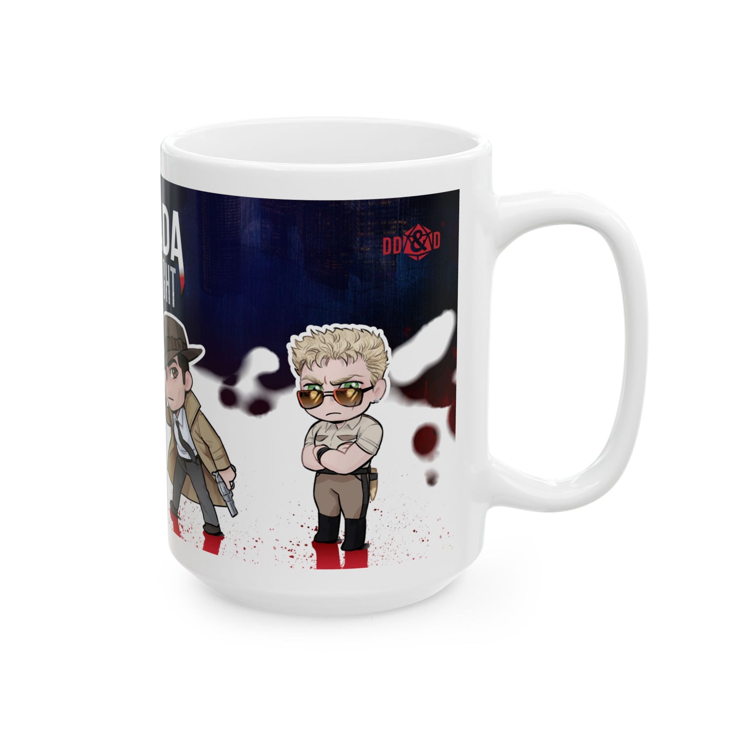 Canada by Night: Chibi Mugs