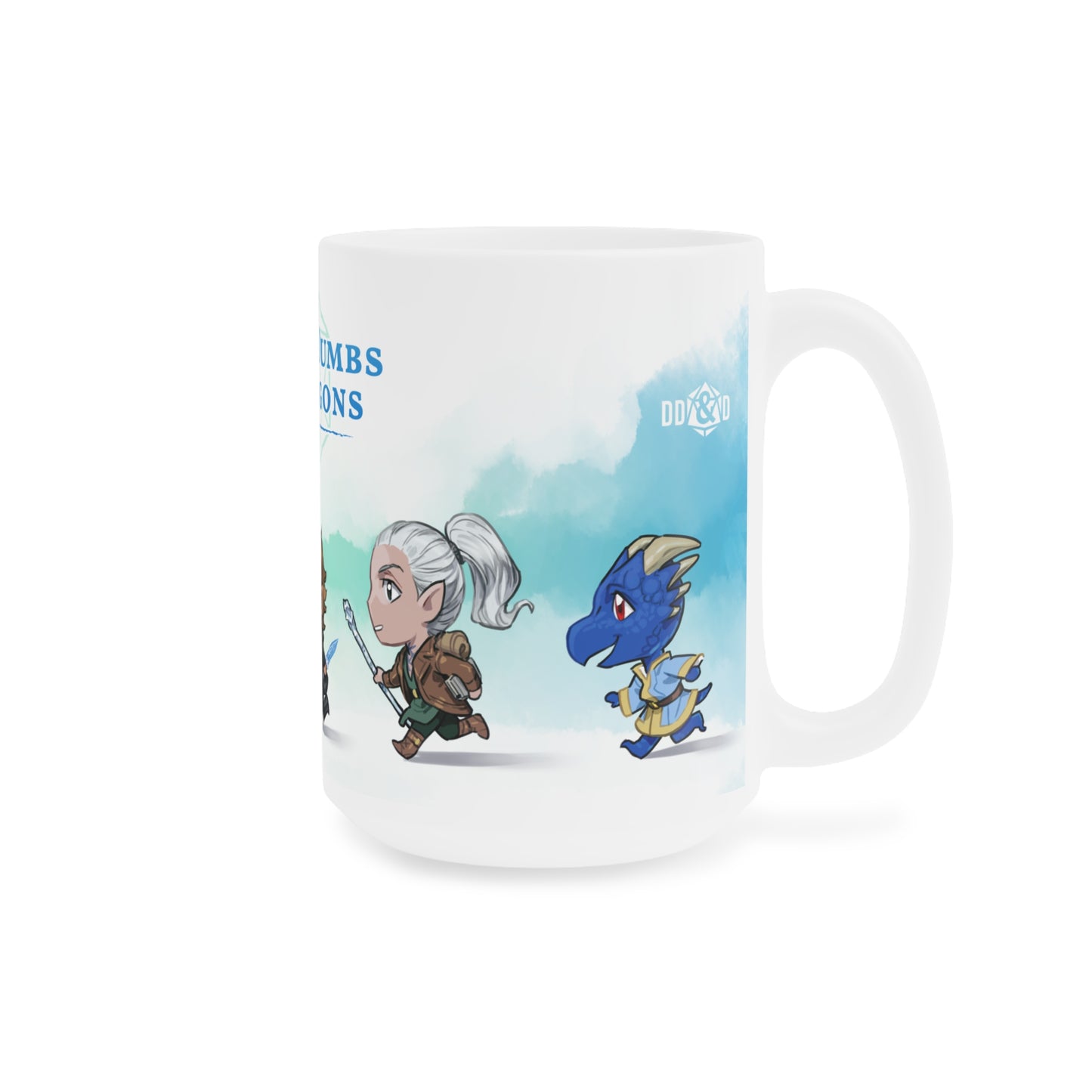 Dumb-Dumbs & Dragons: Chibi Mugs
