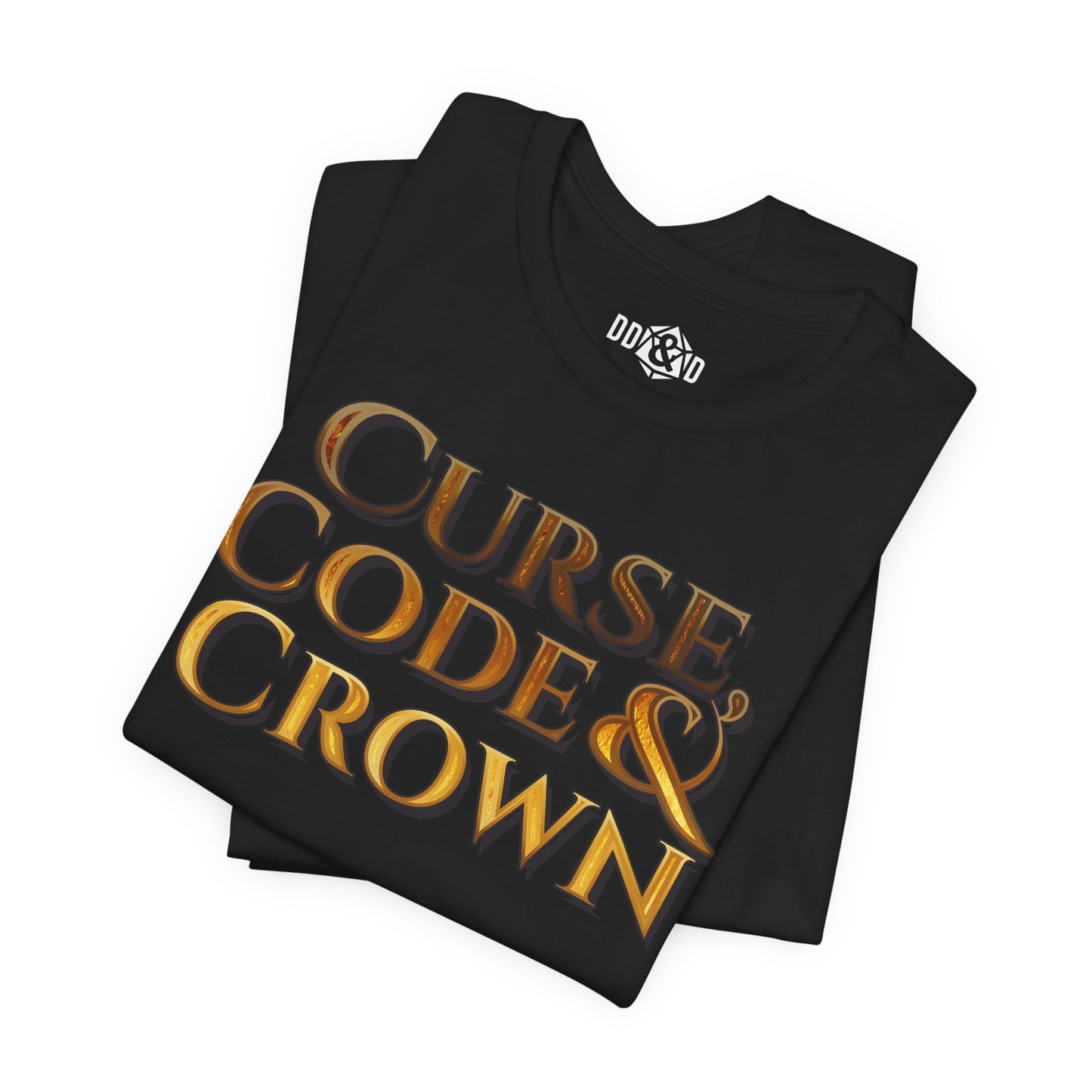 Curse, Code & Crown: Logo Tee