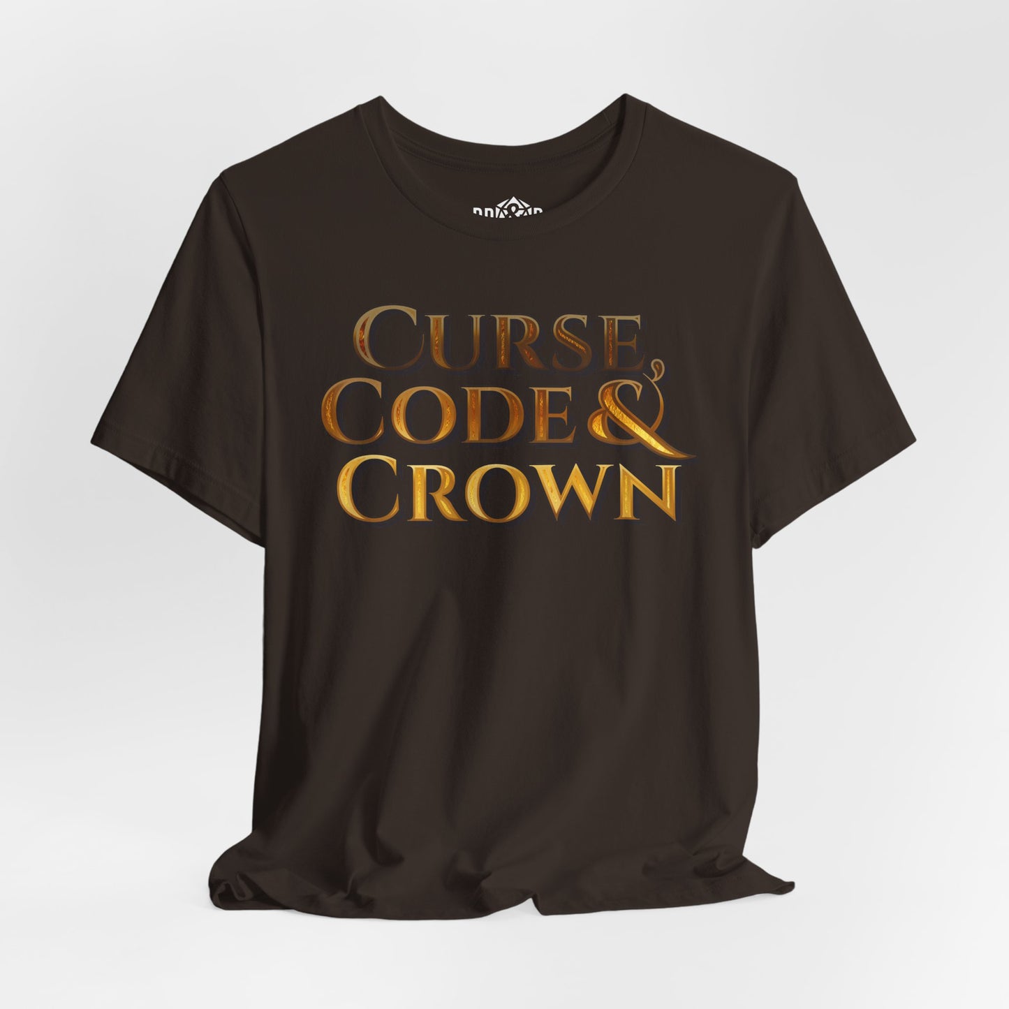 Curse, Code & Crown: Logo Tee