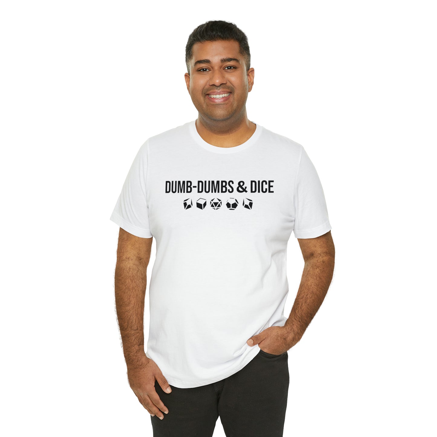 Dumb-Dumbs & Dice: Company and Dice Tee