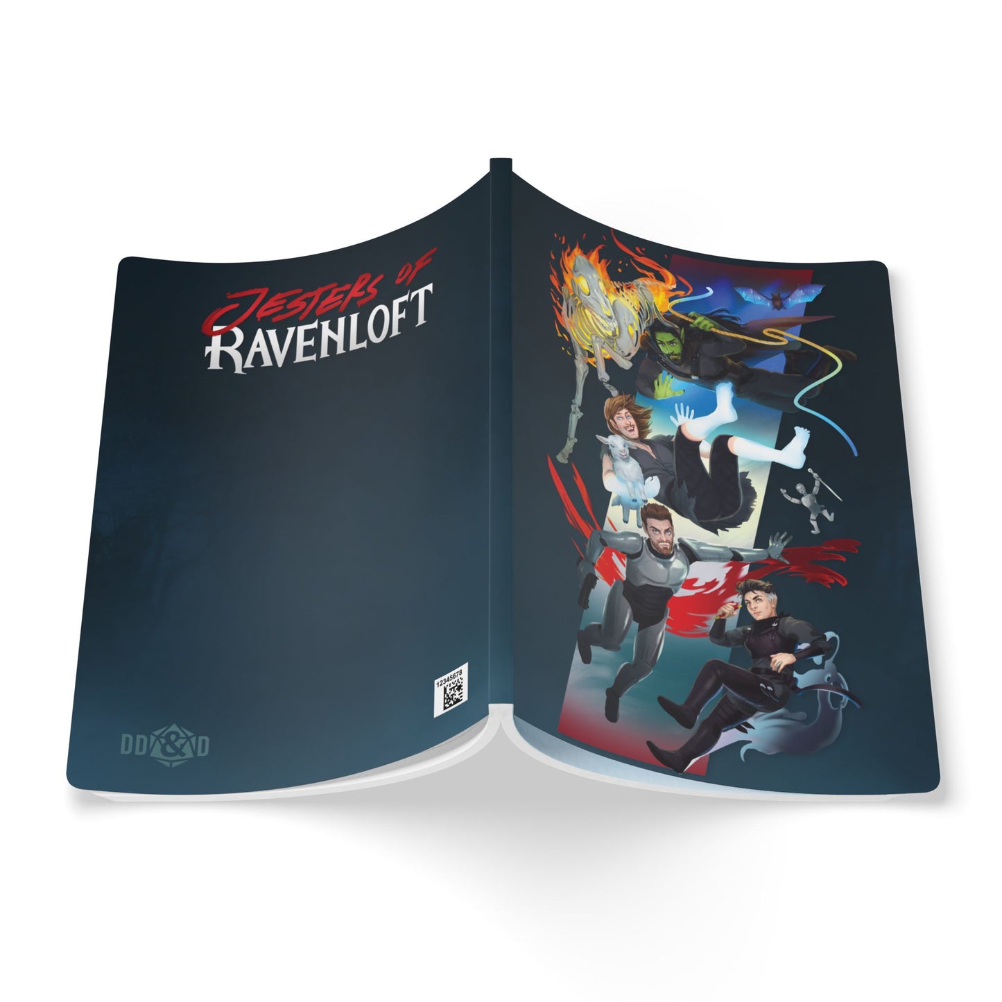Jesters of Ravenloft Softcover Journal (with Inside Prints)