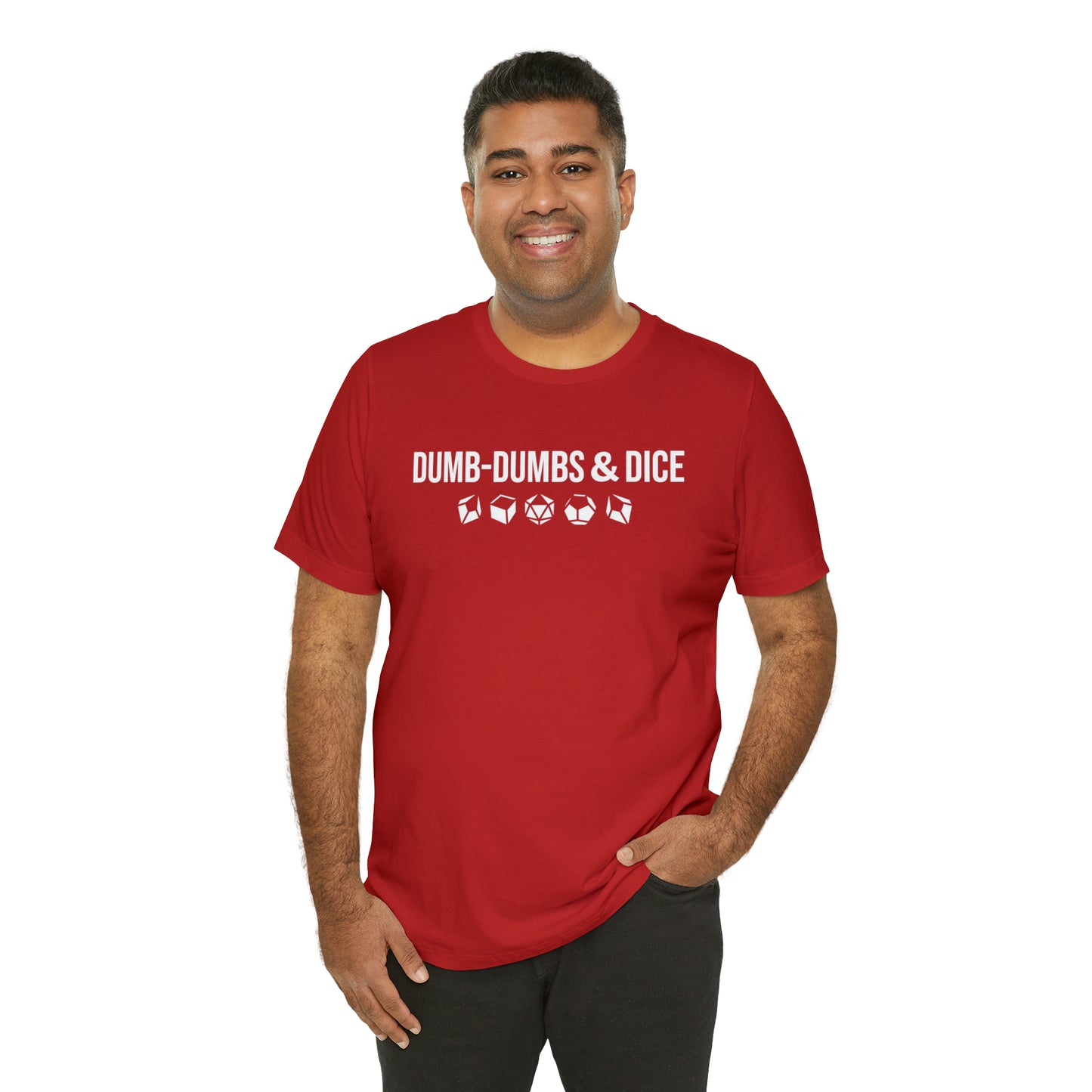 Dumb-Dumbs & Dice: Company and Dice Tee