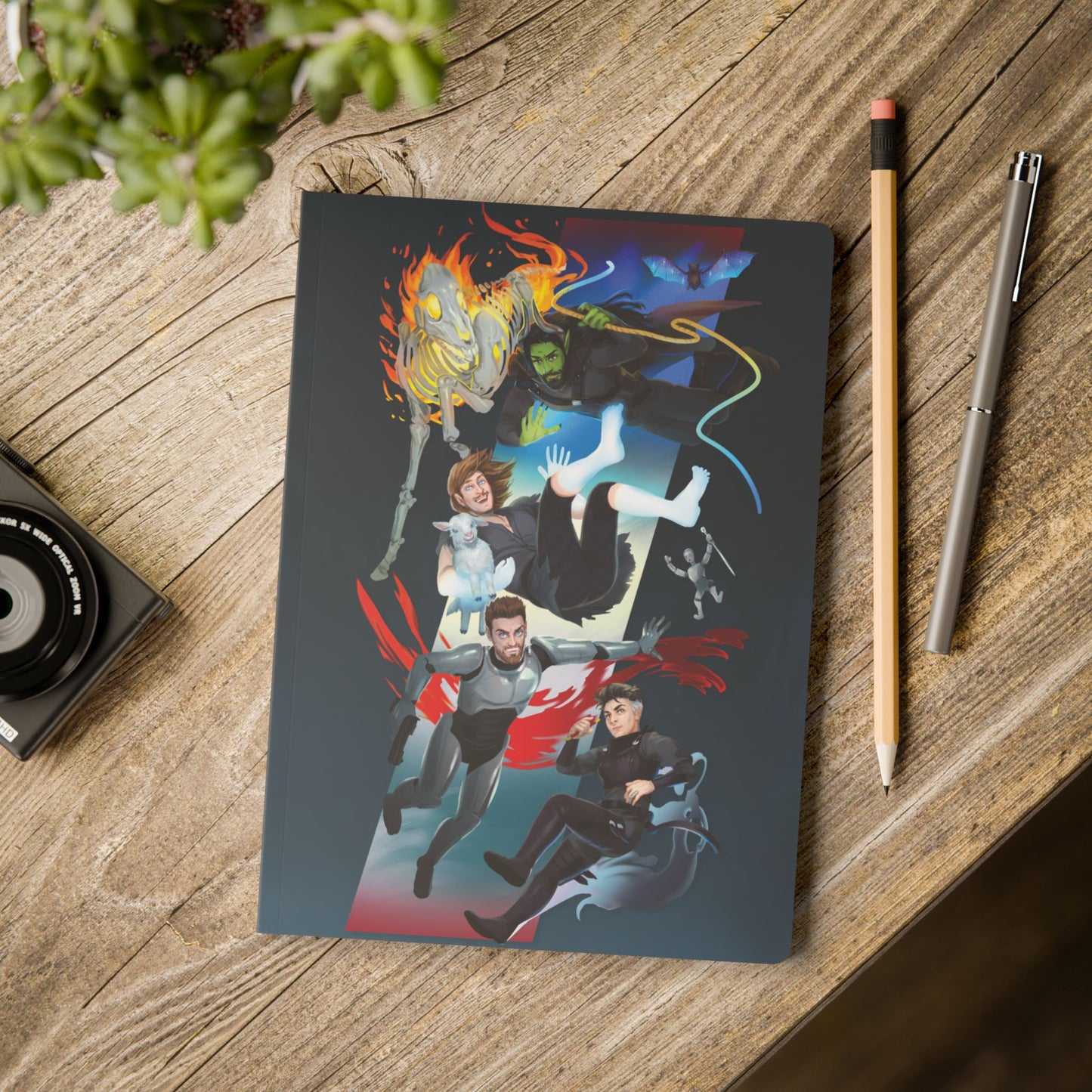 Jesters of Ravenloft Softcover Journal (with Inside Prints)