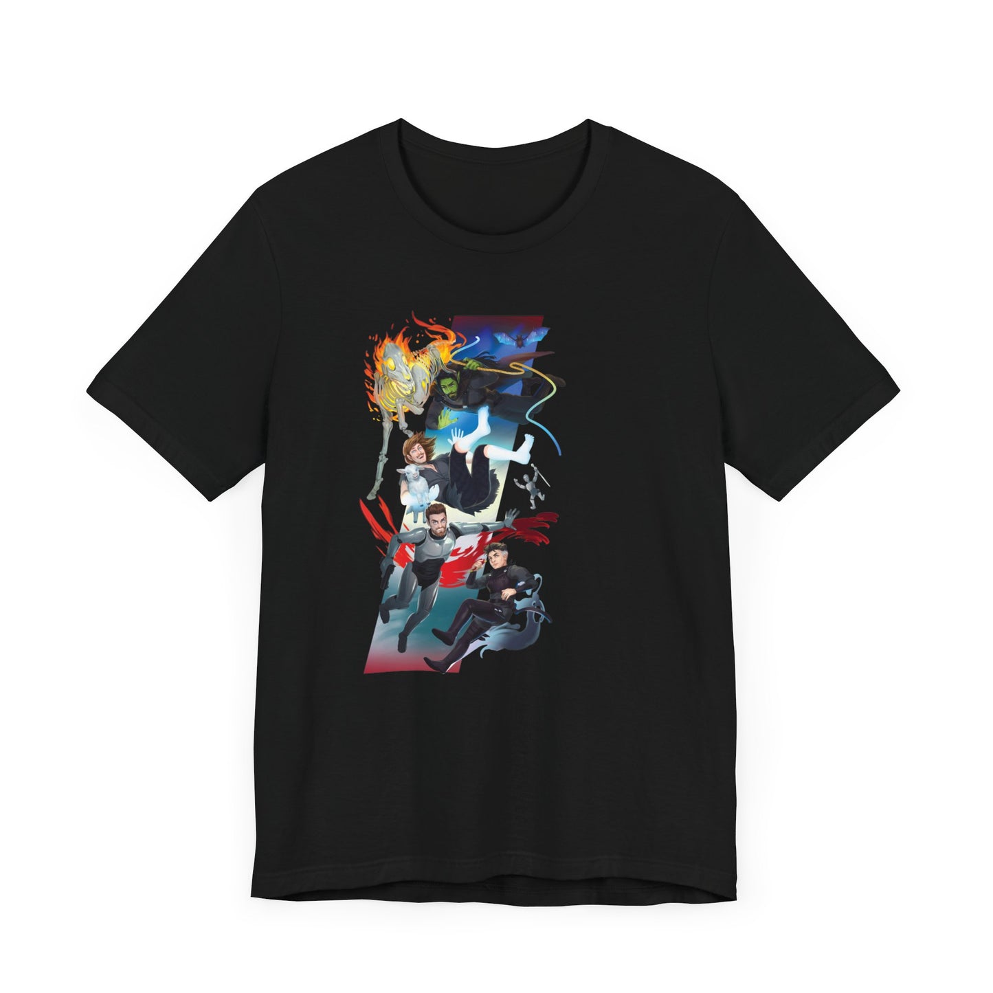 Jesters of Ravenloft: Falling Cast Tee