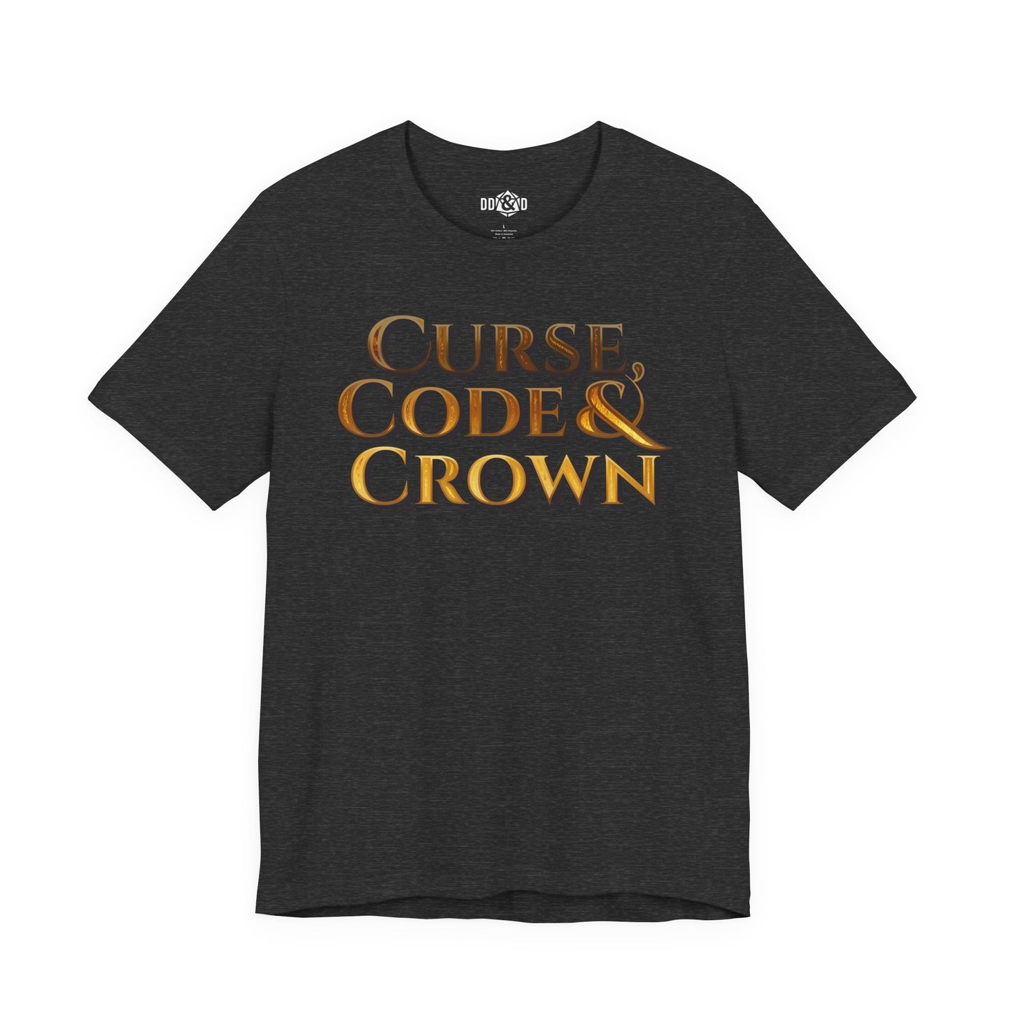 Curse, Code & Crown: Logo Tee