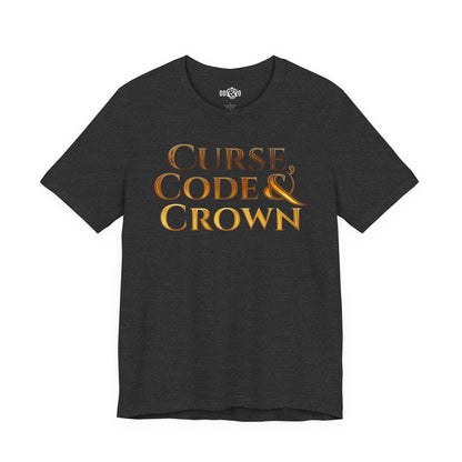 Curse, Code & Crown: Logo Tee
