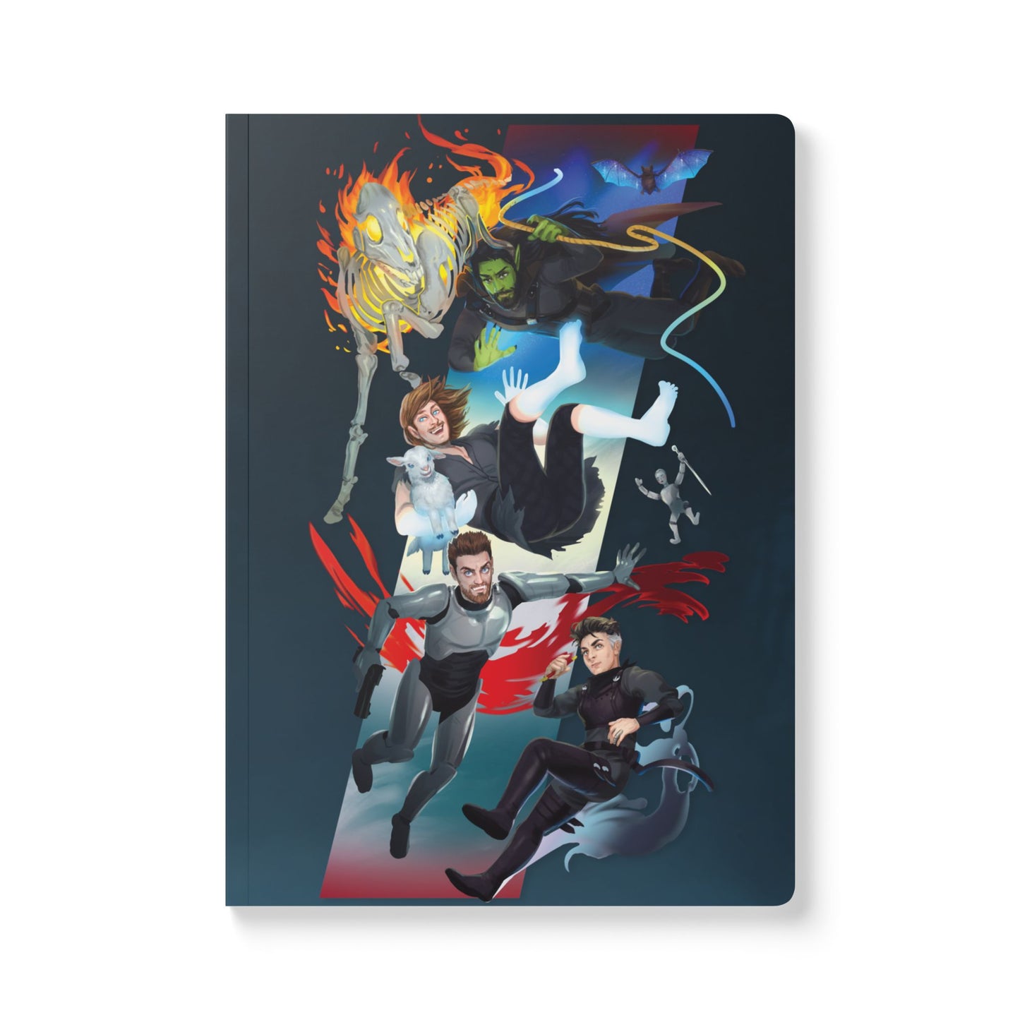 Jesters of Ravenloft Softcover Journal (with Inside Prints)