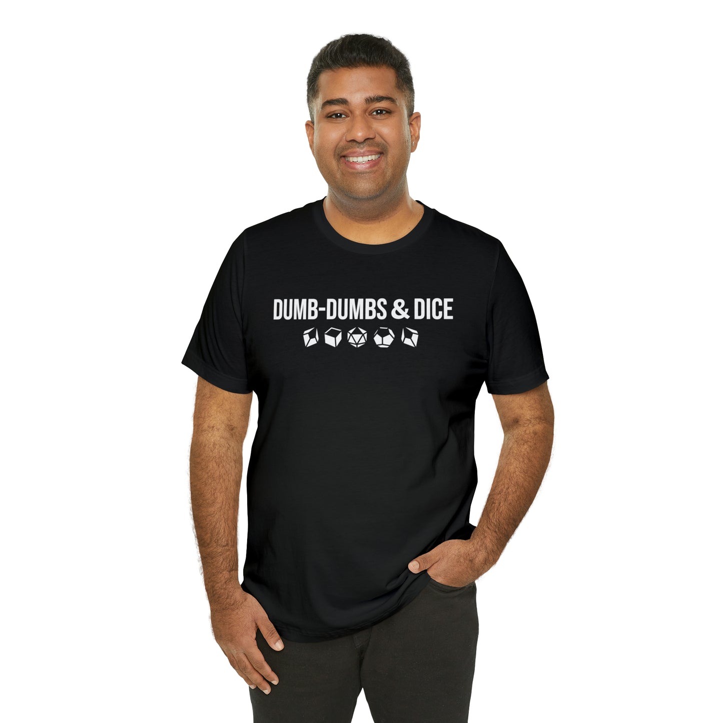 Dumb-Dumbs & Dice: Company and Dice Tee