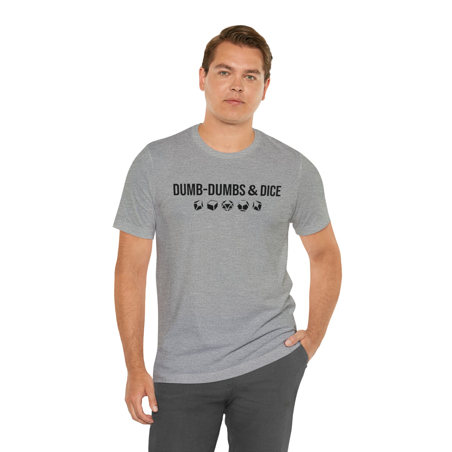 Dumb-Dumbs & Dice: Company and Dice Tee