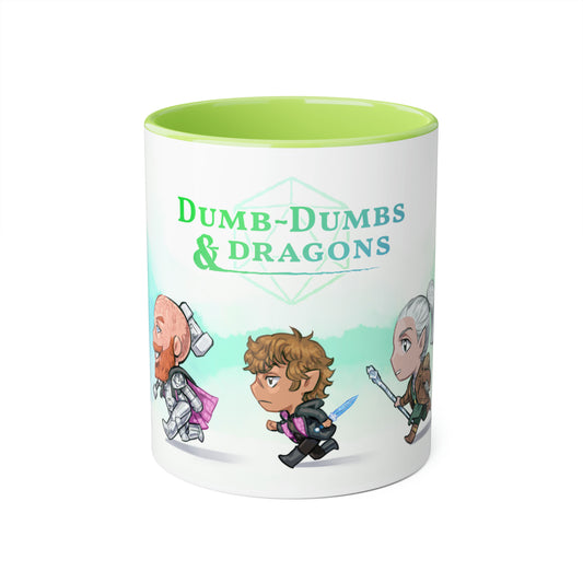 Dumb-Dumbs & Dragons: Chibi Mug (11oz)