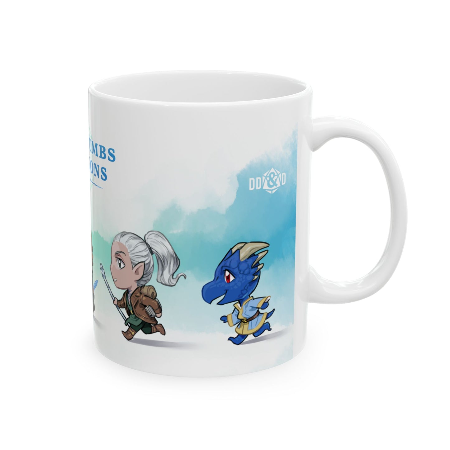 Dumb-Dumbs & Dragons: Chibi Mugs