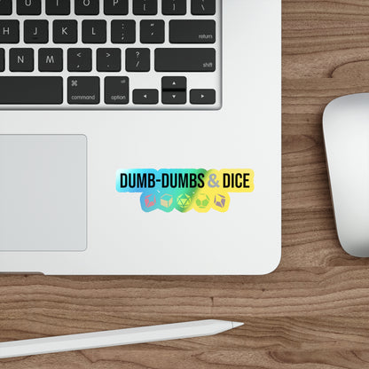 Dumb-Dumbs & Dice: Pride Logo Stickers