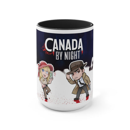 Canada by Night: Chibi Mug