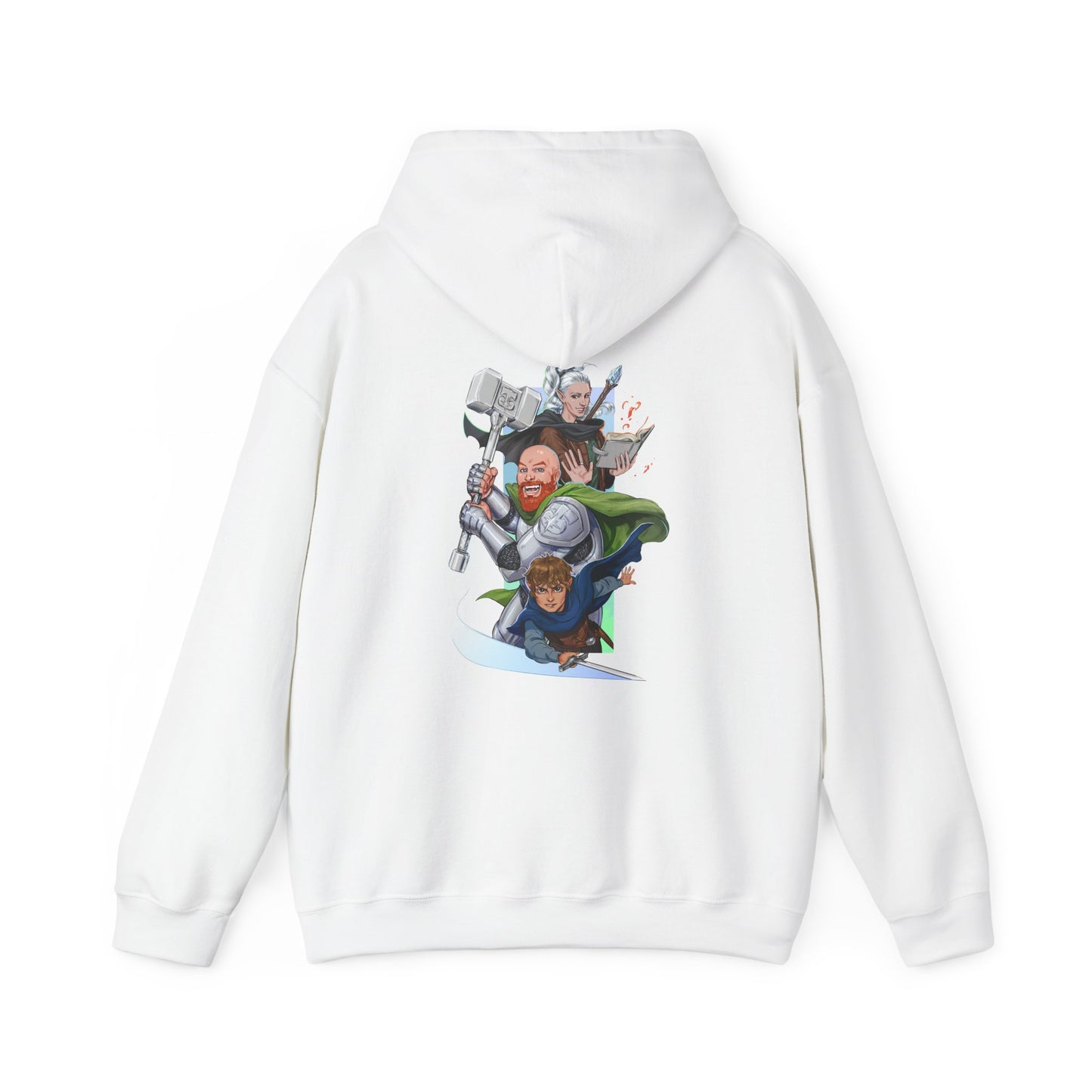 Dumb-Dumbs & Dragons: Logo & Original Trio Hoodie