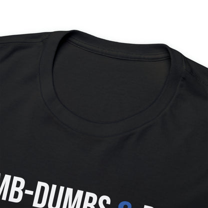 Dumb-Dumbs & Dice Logo and Dice Pride Tee