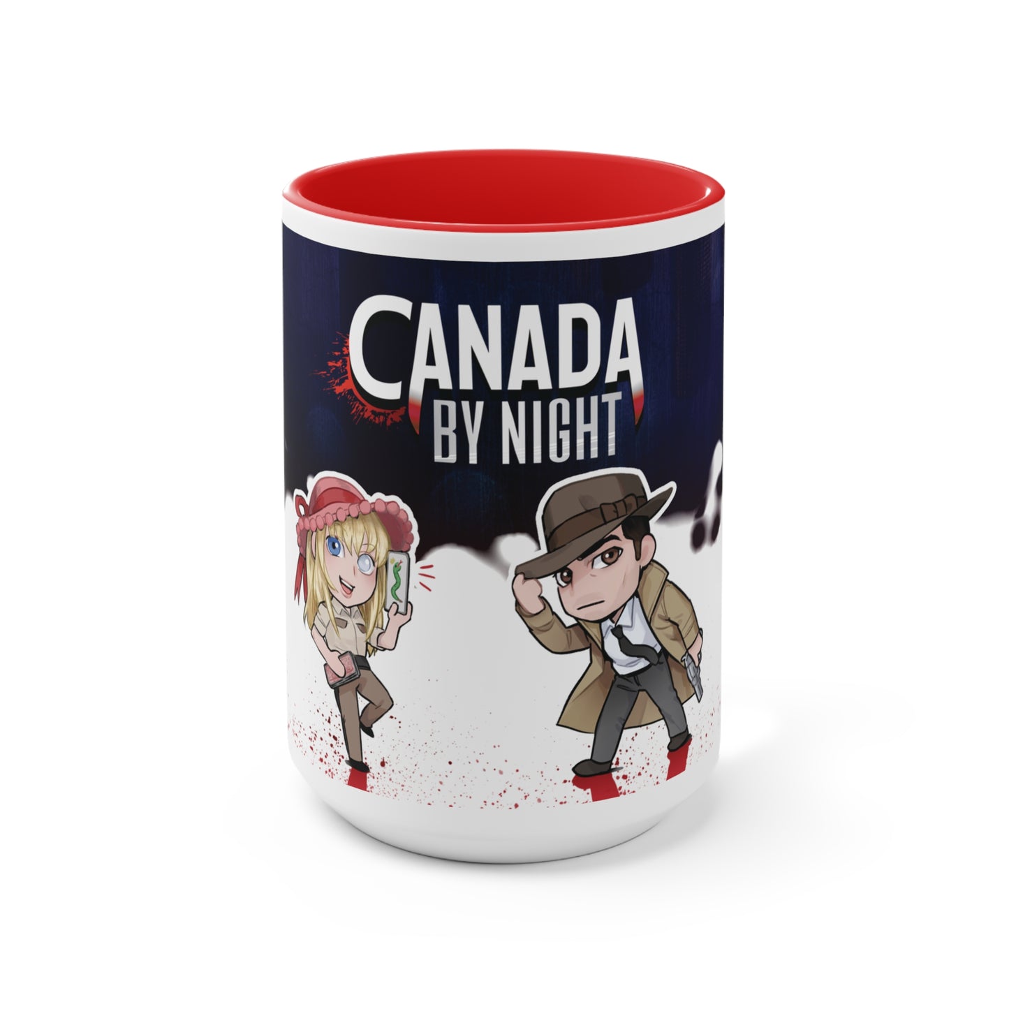 Canada by Night: Chibi Mug