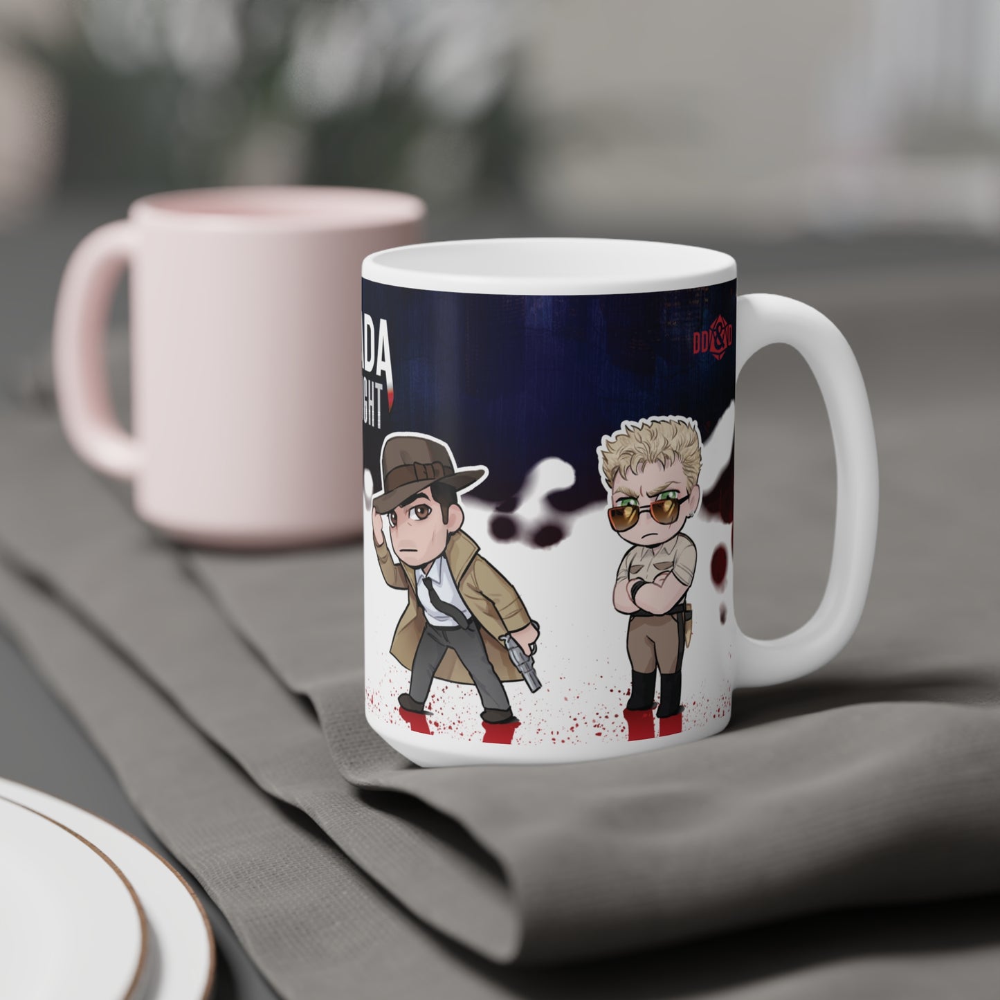 Canada by Night: Chibi Mug