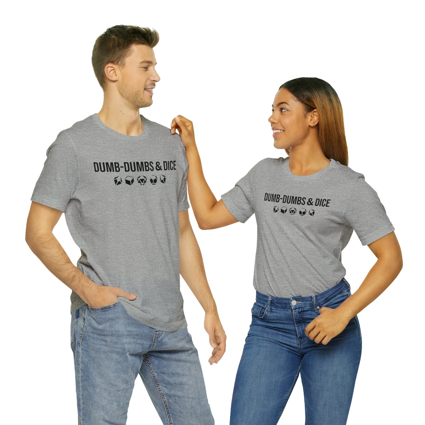 Dumb-Dumbs & Dice: Company and Dice Tee