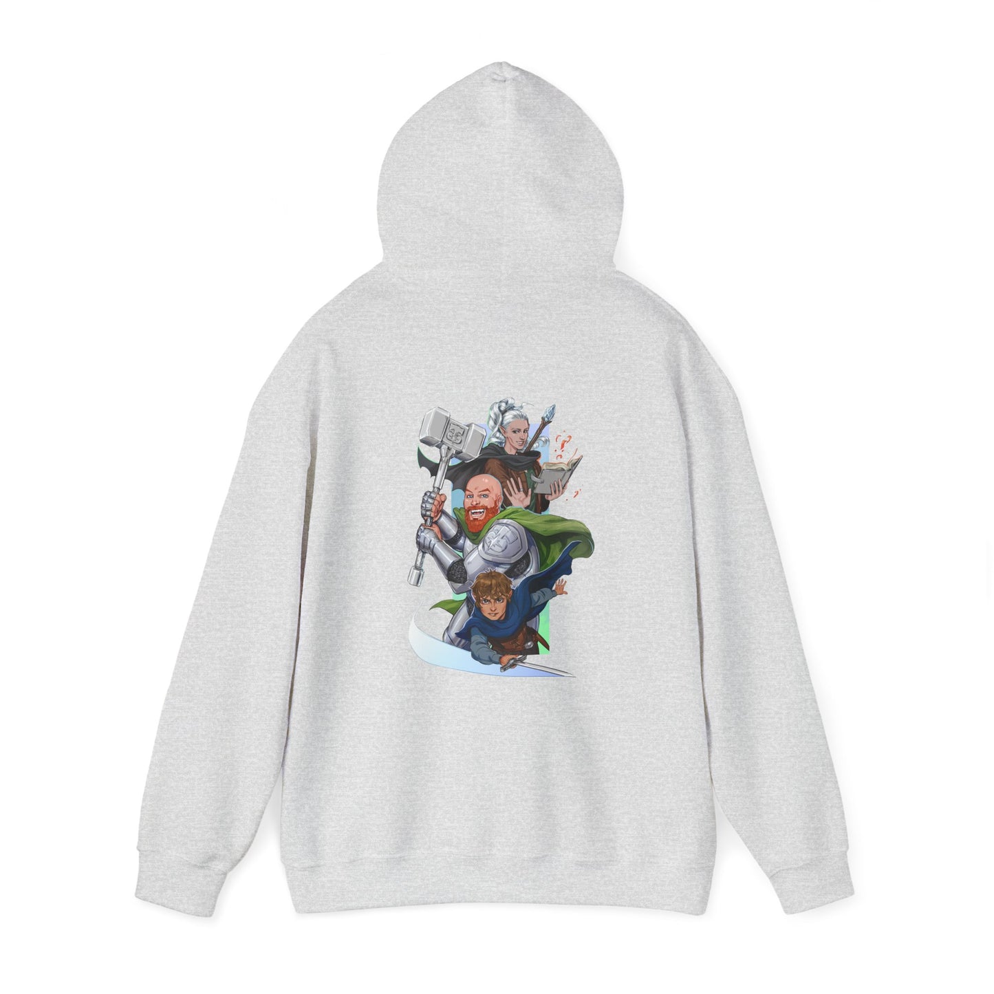 Dumb-Dumbs & Dragons: Logo & Original Trio Hoodie