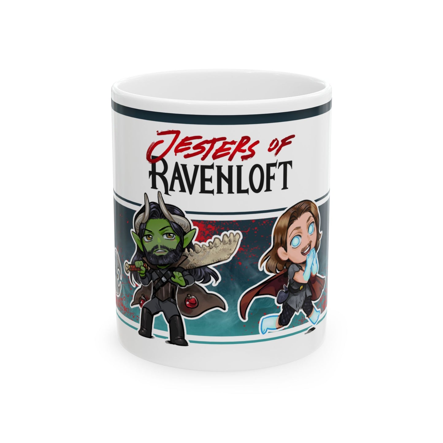 Jesters of Ravenloft: Chibi Mugs