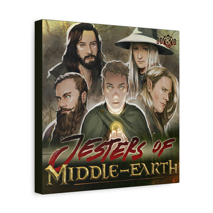 Jesters of Middle-earth Logo Canvas Print
