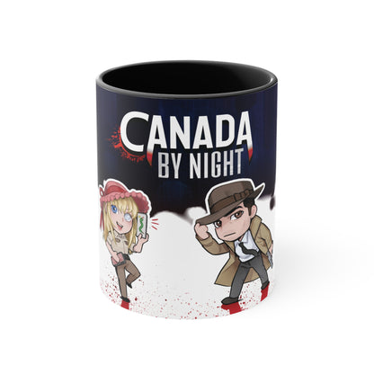 Canada by Night: Chibi Mug