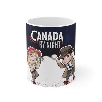 Canada by Night: Chibi Mug