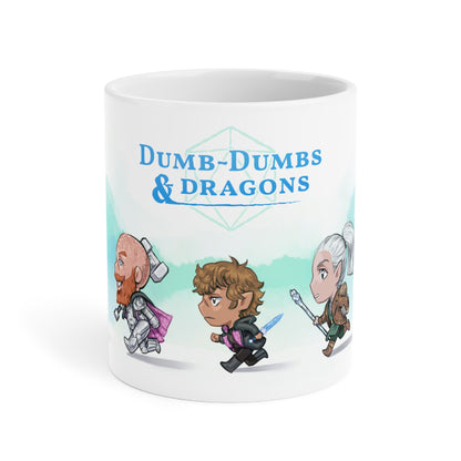 Dumb-Dumbs & Dragons: Chibi BIG Mugs (15oz & 20oz)