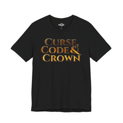 Curse, Code & Crown: Logo Tee