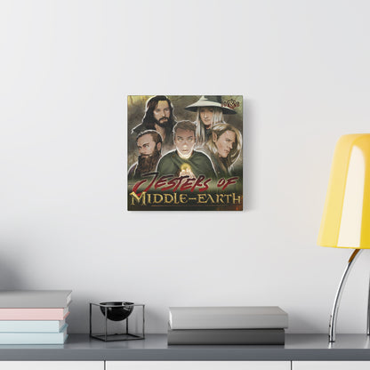 Jesters of Middle-earth Logo Canvas Print