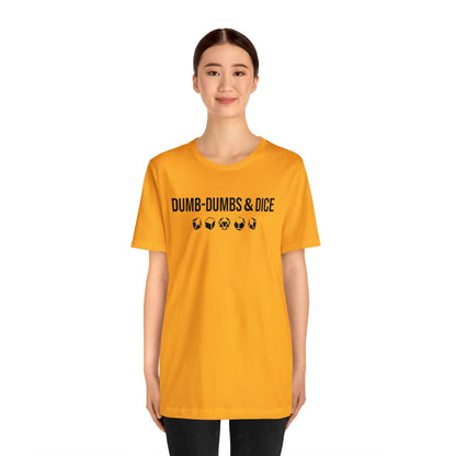 Dumb-Dumbs & Dice: Company and Dice Tee