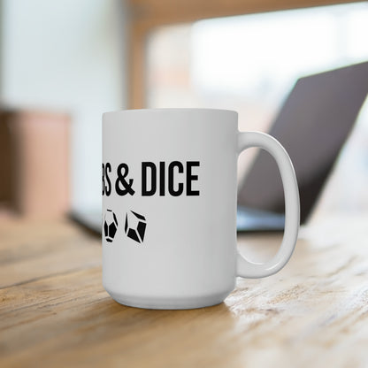 Dumb-Dumbs & Dice: Company Mug