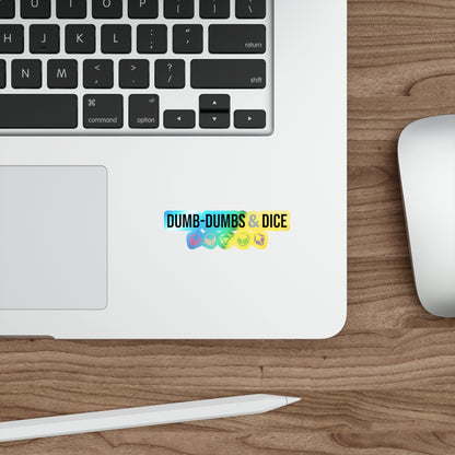 Dumb-Dumbs & Dice: Pride Logo Stickers