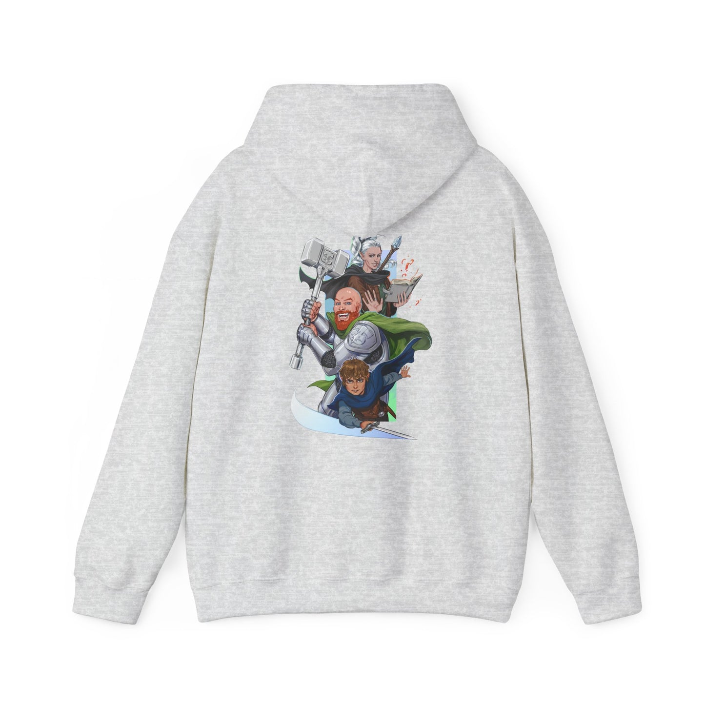 Dumb-Dumbs & Dragons: Logo & Original Trio Hoodie