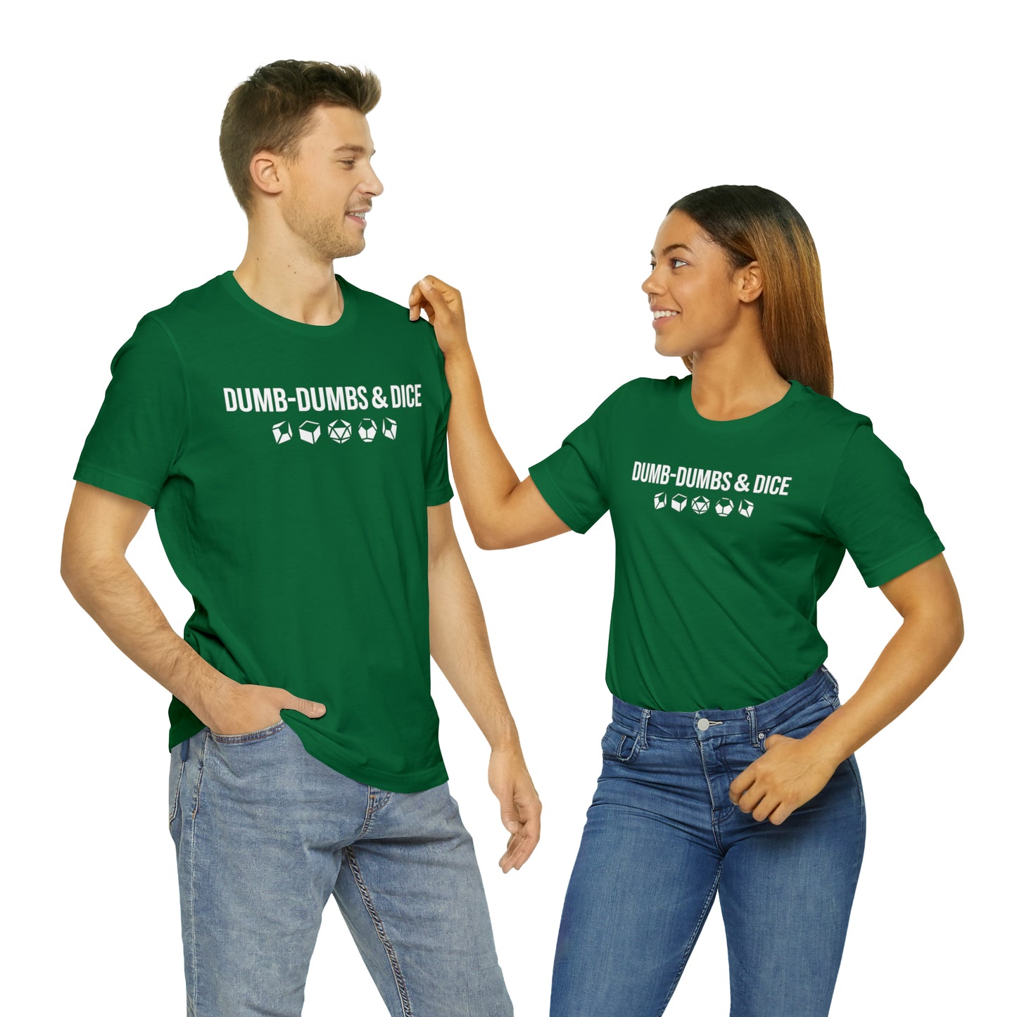 Dumb-Dumbs & Dice: Company and Dice Tee