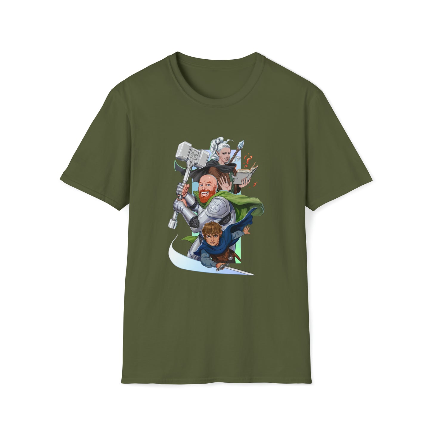 Dumb-Dumbs & Dragons: Original Trio Tee