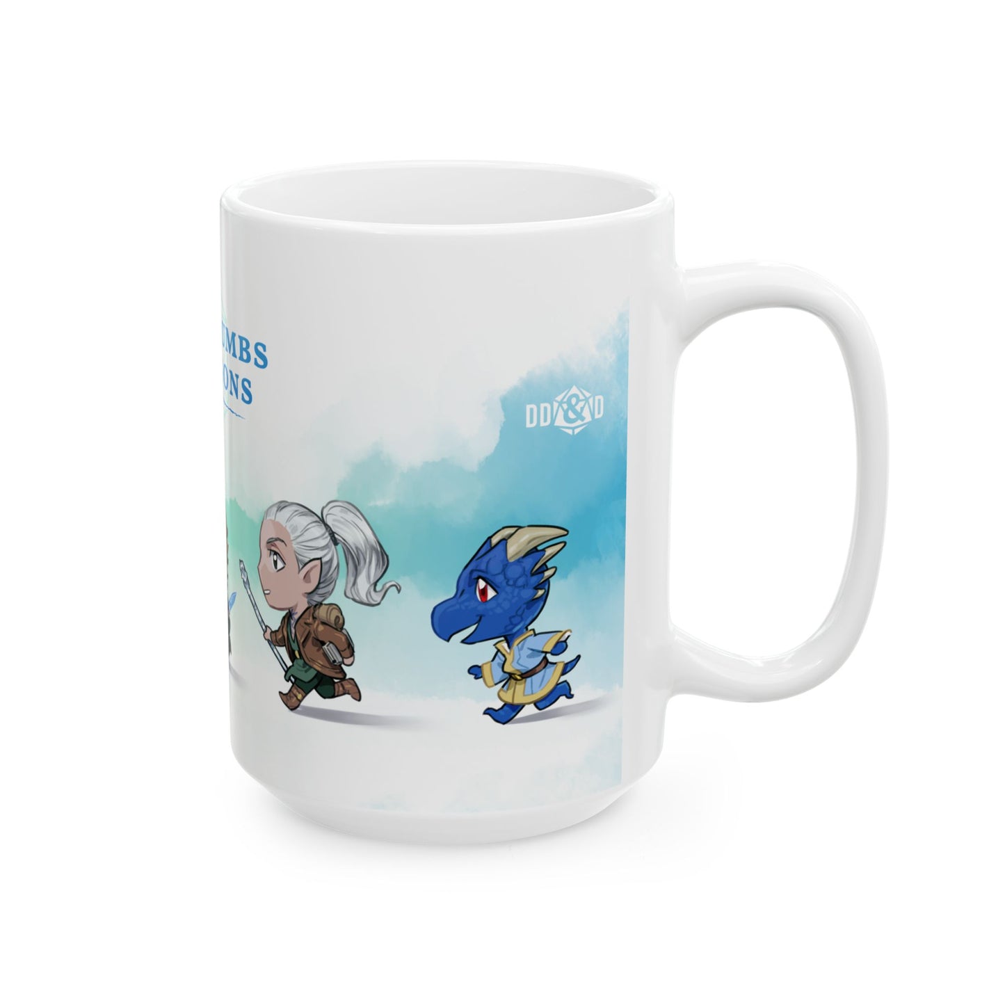 Dumb-Dumbs & Dragons: Chibi Mugs