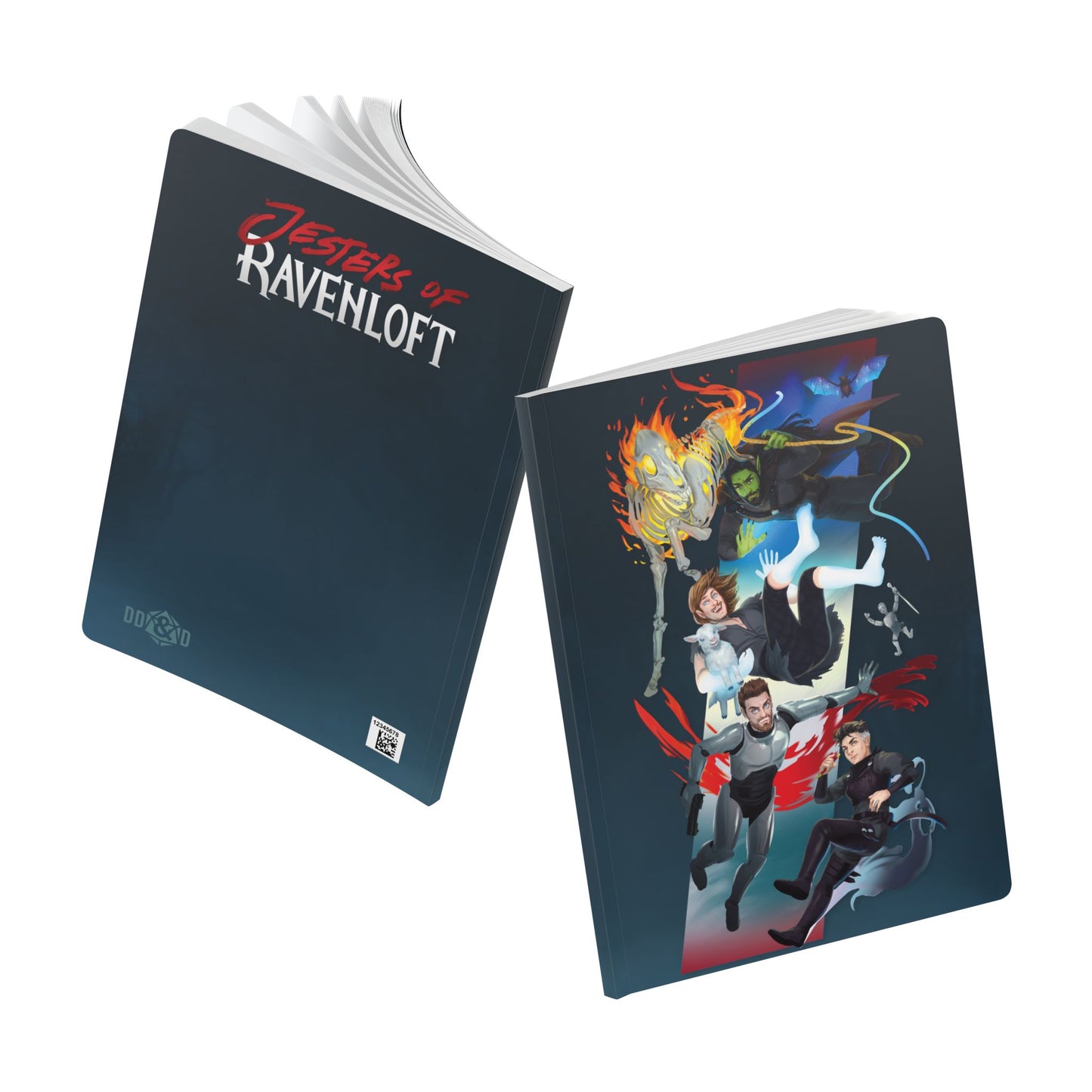 Jesters of Ravenloft Softcover Journal (with Inside Prints)