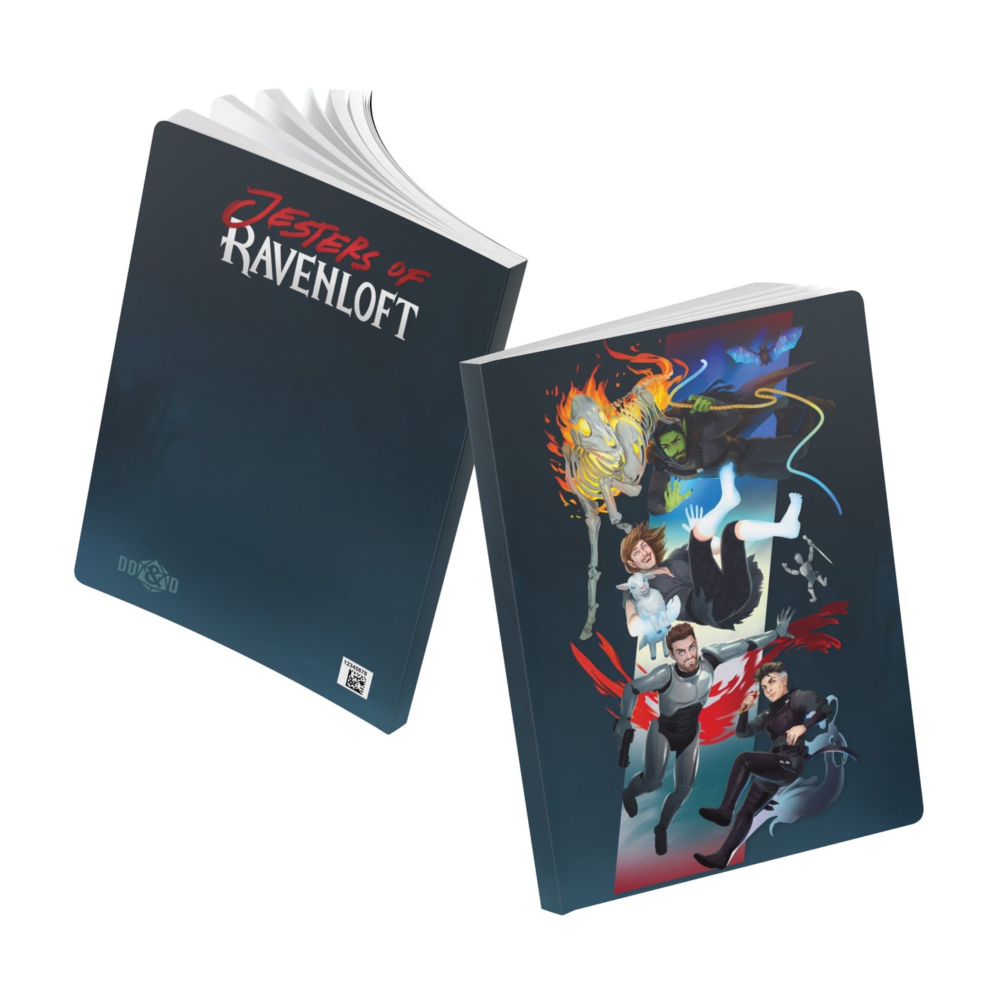 Jesters of Ravenloft: Journal with Prints