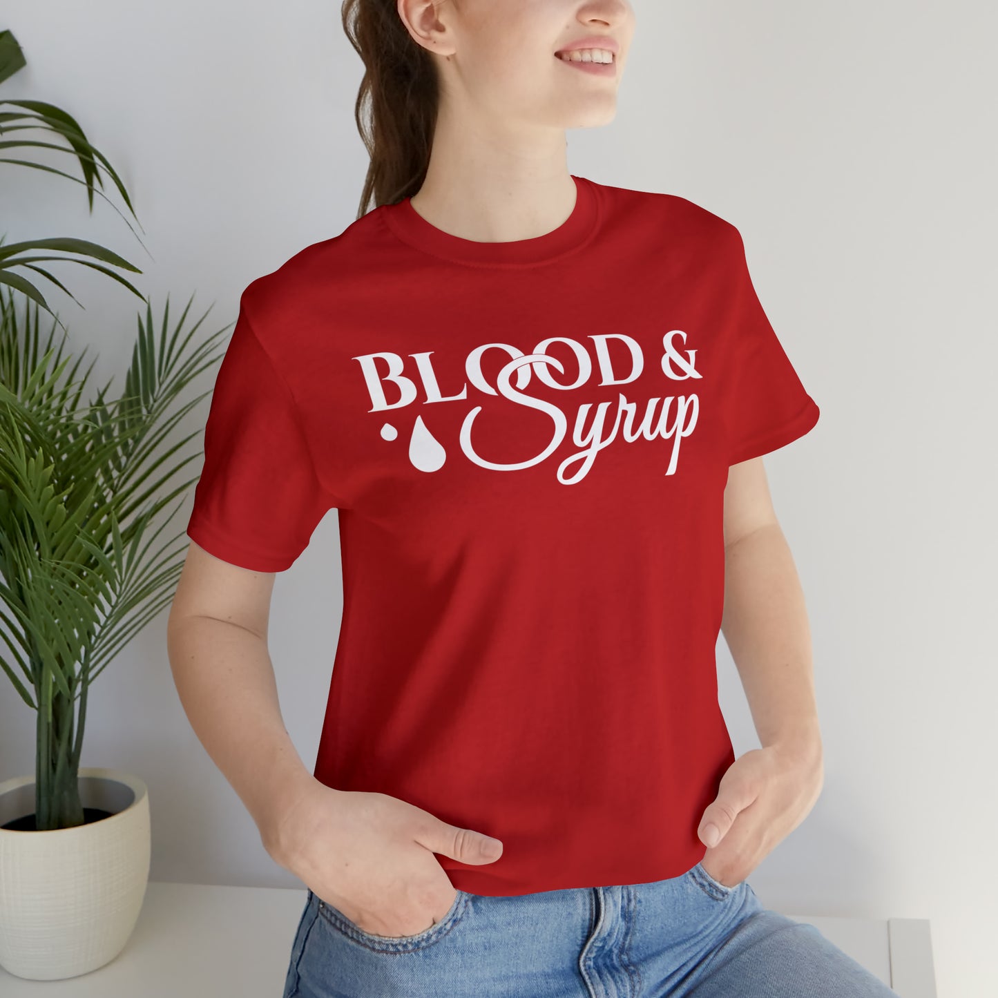 Blood & Syrup Logo Tee