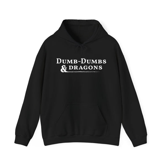 Dumb-Dumbs & Dragons: Logo & Original Trio Hoodie