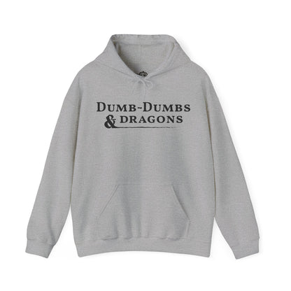 Dumb-Dumbs & Dragons: Logo & Original Trio Hoodie