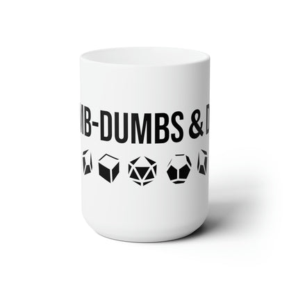 Dumb-Dumbs & Dice: Company Mug